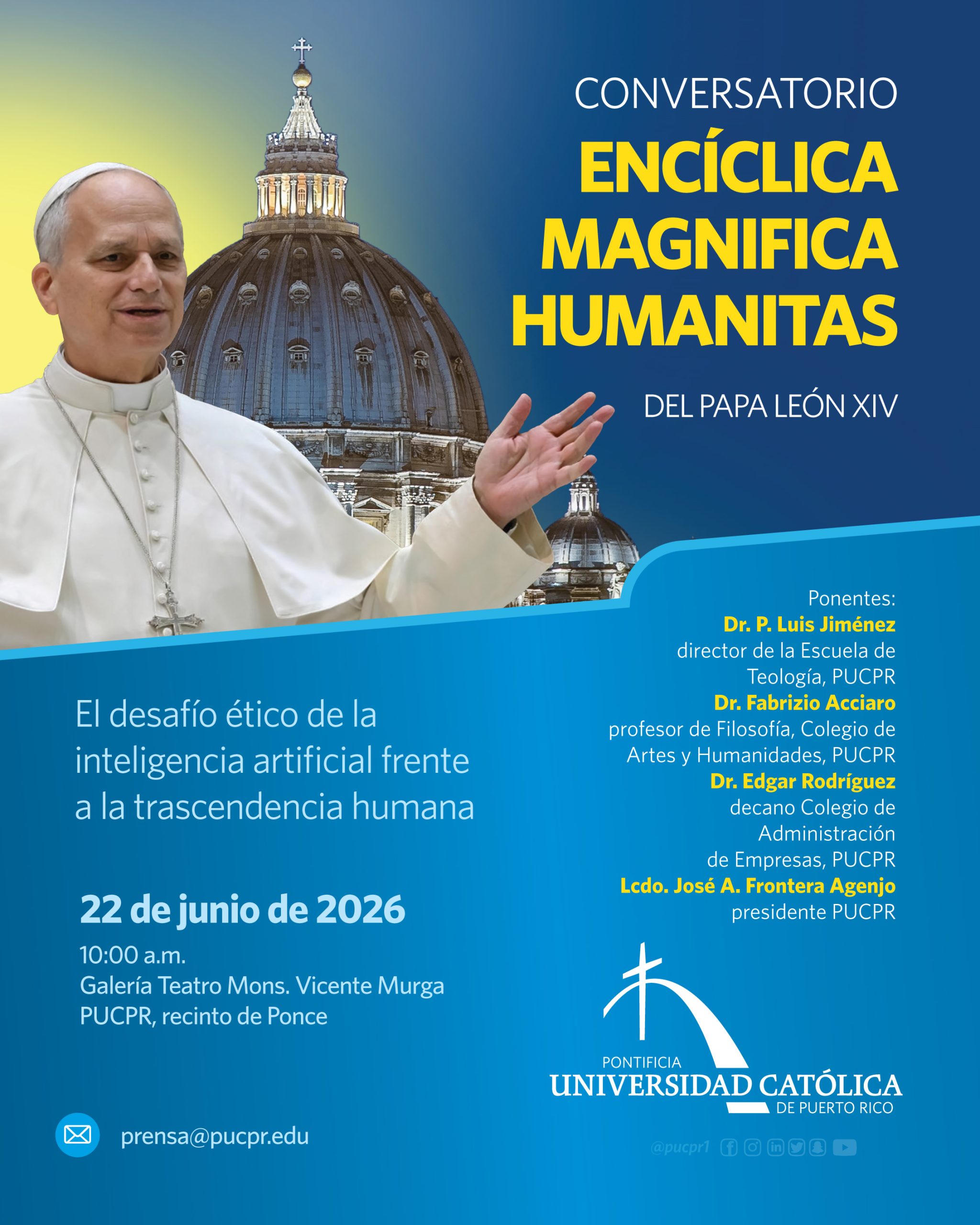 Conversatorio Encíclica Magnifica Humanitas