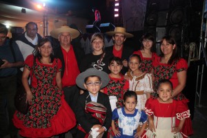 Fiesta de la vendimia en Santa Cruz, México.