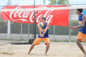 Kevin Rodrínguez y Cristian Encarnación ganaron bronce por los Pontificia Universidad Católica. (Luis F. Minguela LAI)