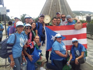 El grupo contagió con su chispa boricua al son de la música típica y pleneros. 