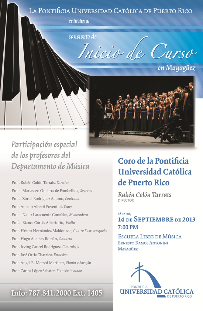 Concierto de Inicio de Curso en Mayagüez