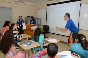 Los niños y jóvenes conocieron los principios del Congreso a través de juegos y dinámicas divertidas.