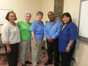 La Dra. Kathleen Woehrle y la Dra. Denise Dedman se encuentran visitando el recinto de Ponce de la PUCPR del  3 al 6 de marzo 2014.   