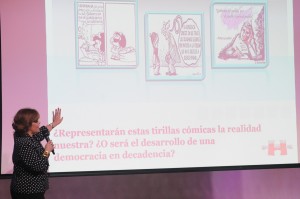 “Cómo trascender una democracia en decadencia: retos para educadores del Siglo 21”,  fue el tema de la Dra. Lillian Negrón, presidenta de la Universidad Central de Bayamón. 