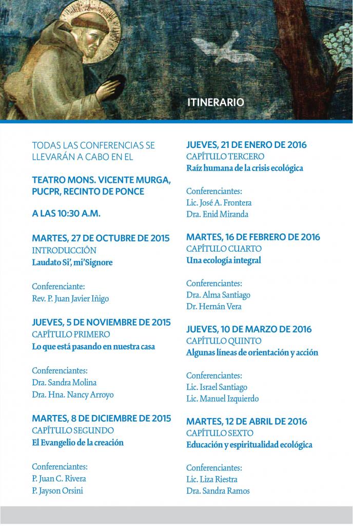 Itinerario-Laudato-si