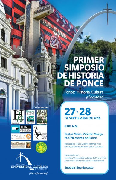 El encuentro reunirá a historiadores, gestores culturales, humanistas, estudiantes y a la comunidad para analizar la evolución socio histórica, económica y cultural de la ciudad de Ponce. Así mismo se analizará al rol de la Iglesia Católica y de la Pontificia Universidad Católica de Puerto Rico en su desarrollo.