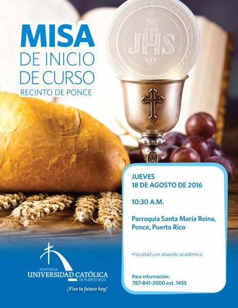 Misa Inicio Curso 2016-01