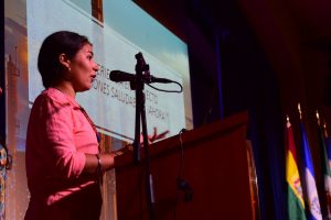 estudiante de la Universidad Tecnológica de El Salvador.